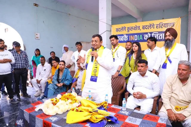 किसान की जमीन व दुकानदार की दुकान छीनना चाहती है भाजपा - गुप्ता