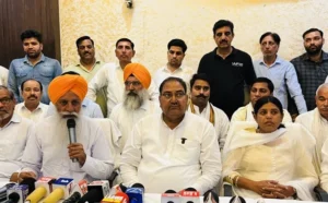 किसान नेता चढुनी ने कुरुक्षेत्र में दिया इनेलो को समर्थन