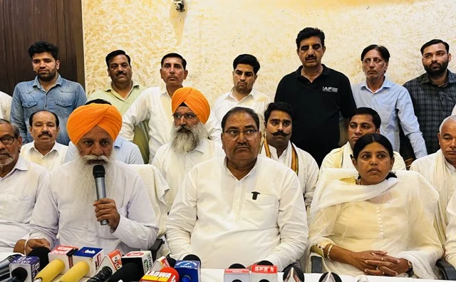 किसान नेता चढुनी ने कुरुक्षेत्र में दिया इनेलो को समर्थन