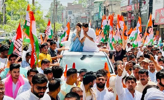 दीपेन्द्र हुड्डा ने रोहतक से भरा नामांकन