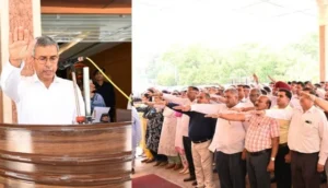 पुलिस मुख्यालय में मनाया गया आतंकवाद विरोधी दिवस