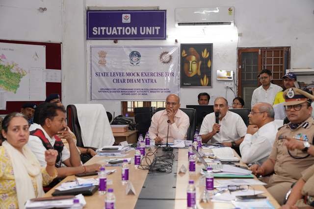 मॉक ड्रिल से परखीं चारधाम यात्रा की तैयारियां