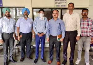 रिश्वत मामले में हवलदार काबू