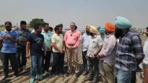 आग से झुलसे किसानों का इलाज करवाएगी सरकार