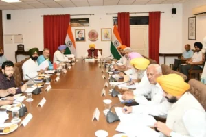 मुख्यमंत्री आवास पर हुई कैबिनेट बैठक में लिए गए प्रमुख निर्णय
