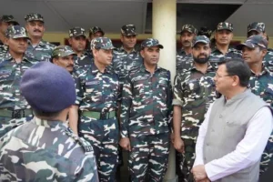 सीएम ने किया भारत-नेपाल सीमा का किया दौरा