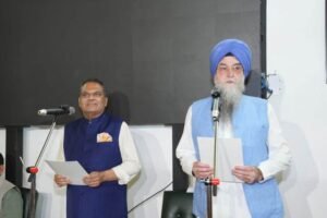 पंजाब विधानसभा में संजीव अरोड़ा ने विधायक के रूप में शपथ ली