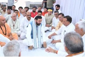 सीएम सैनी ने कैप्टन अभिमन्यु के शोक संतप्त परिवार को दी संवेदना