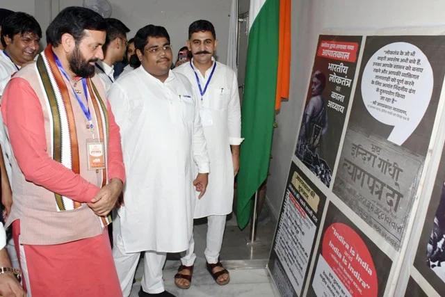 सैनी ने युवाओं को दिया लोकतांत्रिक मूल्यों को बढ़ावा देने का संदेश