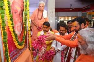 हरियाणा सीएम ने शुकदेव आश्रम में दी श्रद्धांजलि