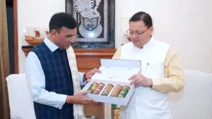 उच्चस्तरीय खेल परिसर निर्माण के लिए केंद्र से अनुरोध, सीएम धामी ने रखे प्रस्ताव