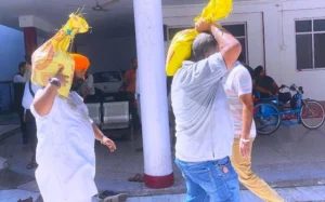 शिक्षा मंत्री हरजोत बैंस ने नंगल के मंदिर में कराई मरम्मत की घोषणा