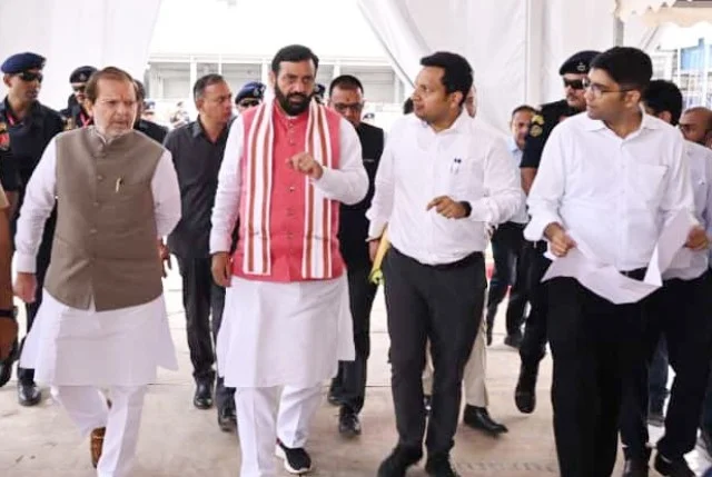 अमित शाह के दौरे को लेकर रोहतक में सुरक्षा व व्यवस्थाओं की समीक्षा