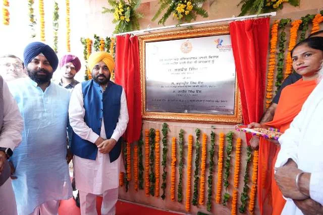 मुख्यमंत्री मान ने पवित्र शहर आनंदपुर साहिब को दी नई सौगात