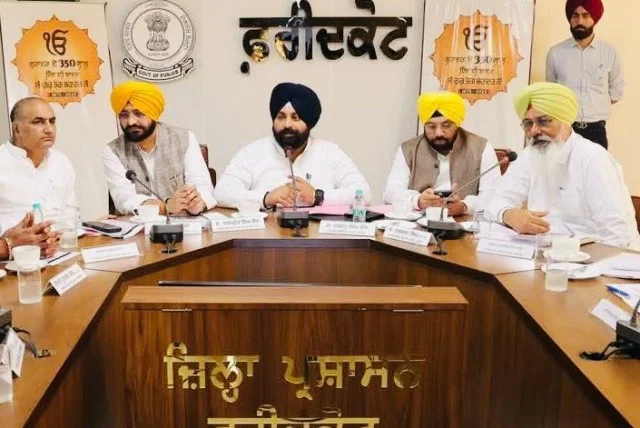 हरजोत सिंह बैंस ने अधिकारियों को नगर कीर्तन के सुचारू आयोजन के निर्देश दिए