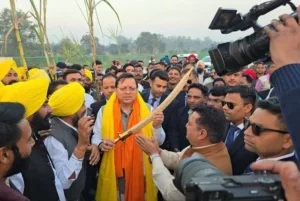 हल्द्वानी में किसानों की बड़ी प्रतिक्रिया, गन्ना मूल्य बढ़ाने पर सीएम धामी का सम्मान