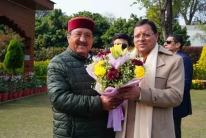 आईटीबीपी व केंद्र सरकार के उच्चाधिकारियों ने सीएम धामी को दी नववर्ष की बधाई