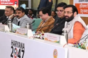 हिसार में बजट-पूर्व संवाद, सीएम सैनी ने जनअपेक्षाओं को बताया आधार