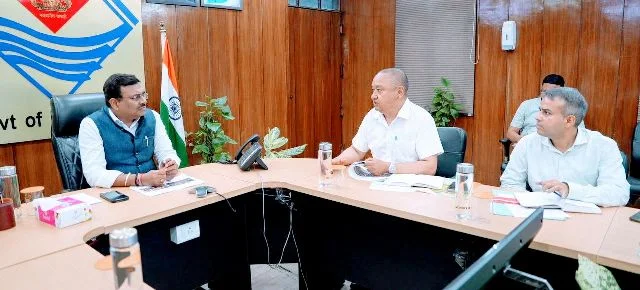 केदारनाथ और बद्रीनाथ परियोजनाओं की भौतिक व वित्तीय प्रगति की हुई उच्चस्तरीय समीक्षा